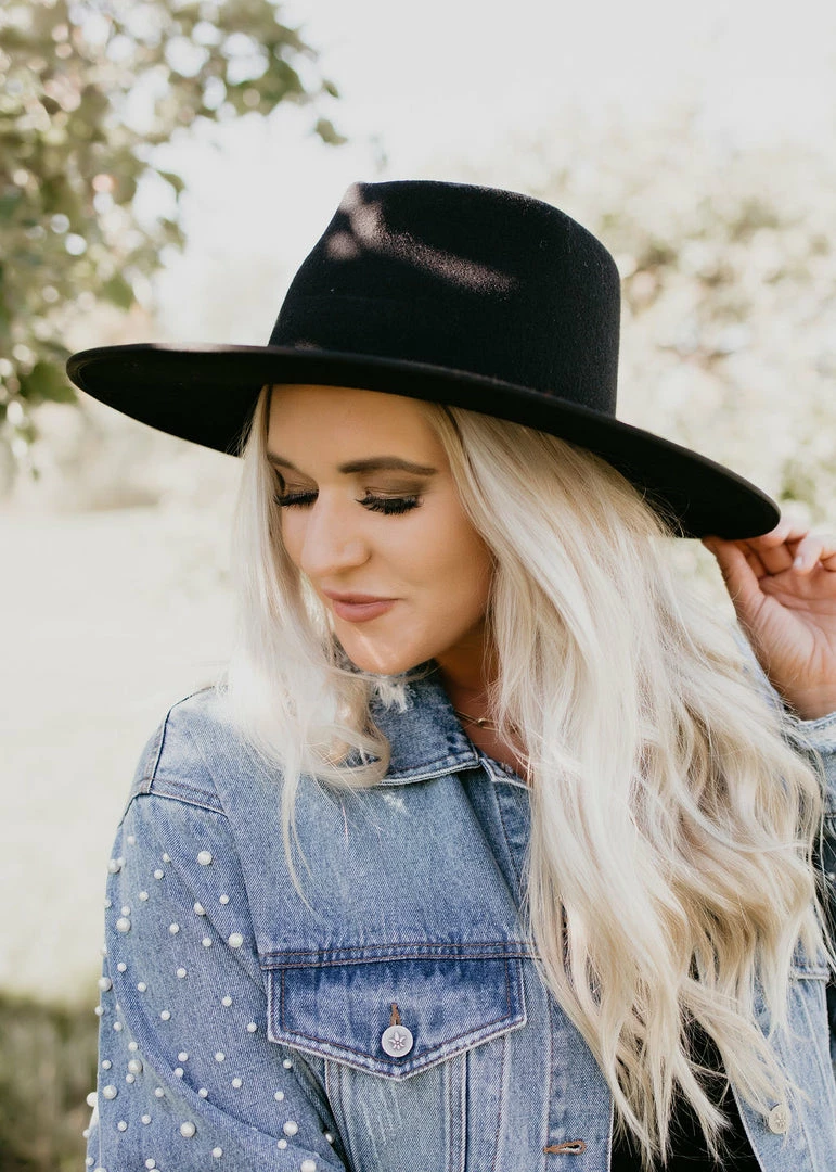 Olive & Pique Billie Wool Rancher Hat 8 Olive & Pique Billie Wool Rancher Hat