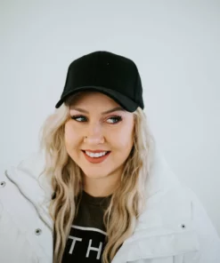 Olive & Pique Maggie Jersey Baseball Cap Outerwear