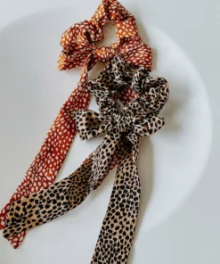 Avenue Zoe Abstract Print Scarf Scrunchie Accessories & Gifts