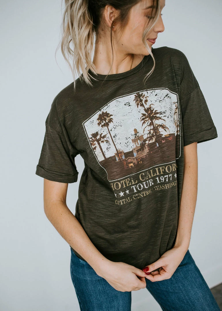 12PM By Mon Ami Hotel California Graphic Tee 14 12PM By Mon Ami Hotel California Graphic Tee