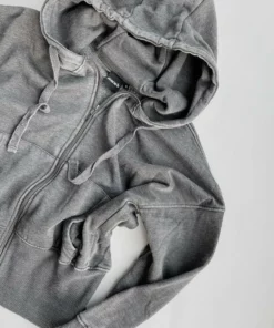 Mono B Jayda Dolman Zip Up Hoodie Curvy