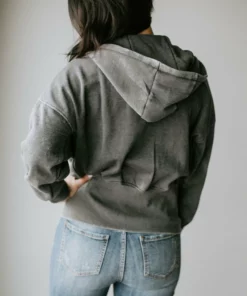 Mono B Jayda Dolman Zip Up Hoodie Curvy