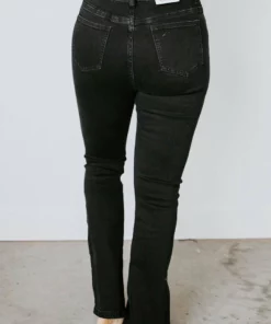 Q2 Splitting Up Flare Jean Bottoms