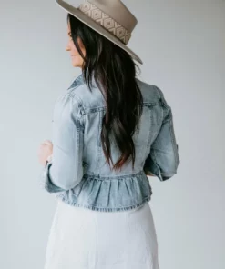 Valerie KanCan Peplum Jacket Outerwear