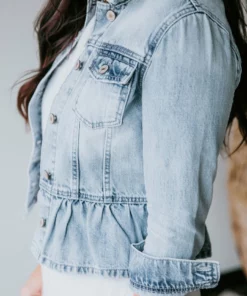 Valerie KanCan Peplum Jacket Outerwear