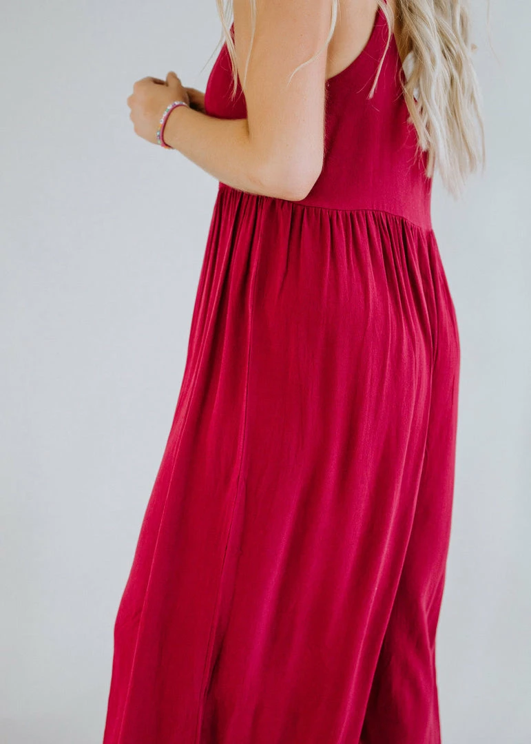 Kori America Dresses Can't Deny Button Down Jumpsuit 7 Kori America Dresses Can't Deny Button Down Jumpsuit