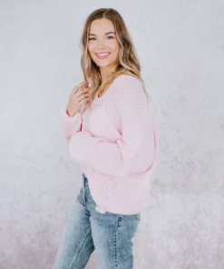 Miracle Bright Future V-Neck Sweater