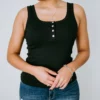La Miel Koralie Henley Tank Top