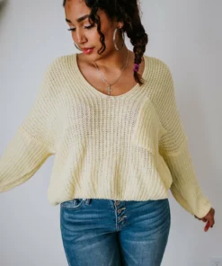 Miracle Bright Future V-Neck Sweater