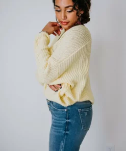 Miracle Bright Future V-Neck Sweater