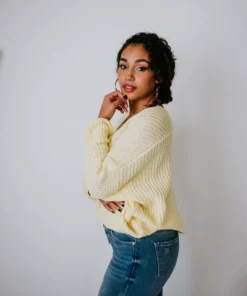 Miracle Bright Future V-Neck Sweater