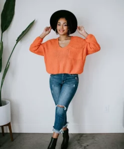 Miracle Bright Future V-Neck Sweater