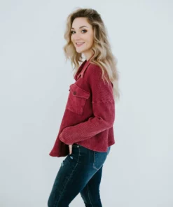 Bucketlist Avani Vintage Wash Shacket