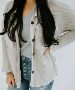 Bucketlist Avani Vintage Wash Shacket