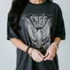 Zutter Free Bird Oversized Graphic Tee