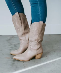 Let's See Style Shoes Raven Western Boots