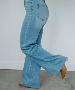 VERVET By Flying Monkey Bottoms Rainey Wide Leg Jean