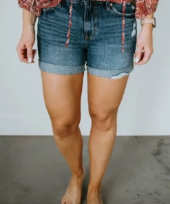 Bottoms Bennett KanCan Boyfriend Shorts