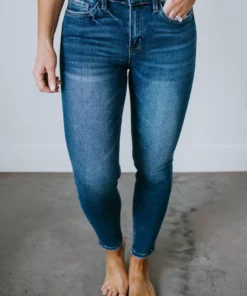 VERVET By Flying Monkey Paris Ankle Skinny Jean Bottoms