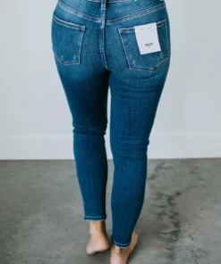 VERVET By Flying Monkey Paris Ankle Skinny Jean Bottoms