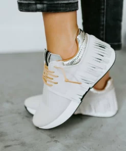 SHUSHOP Pepa Fringe Sneaker