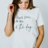 Oat Collective Just You & Me & The Dog Graphic Tee Tops 1 Oat Collective Just You & Me & The Dog Graphic Tee Tops