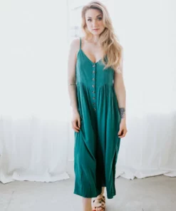 Kori America Dresses Can't Deny Button Down Jumpsuit 21 Kori America Dresses Can't Deny Button Down Jumpsuit