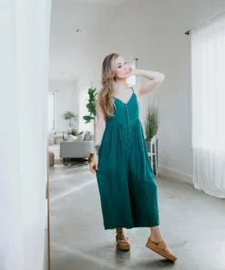 Kori America Dresses Can't Deny Button Down Jumpsuit 25 Kori America Dresses Can't Deny Button Down Jumpsuit