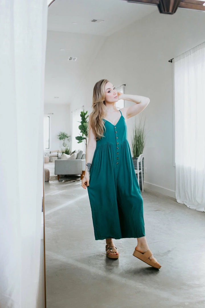 Kori America Dresses Can't Deny Button Down Jumpsuit 14 Kori America Dresses Can't Deny Button Down Jumpsuit