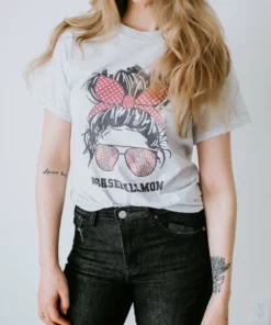 Dash Forward Wholesale Baseball Mom Graphic Tee Curvy