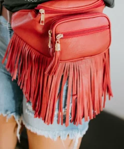 Isabella Chantel Finally Fringe Belt Bag
