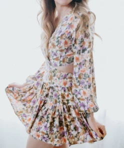 Lush Clothing Full Grown Mini Dress