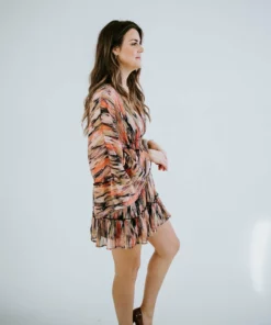Peach Love California Dresses Wynn Kimono Dress 17 Peach Love California Dresses Wynn Kimono Dress