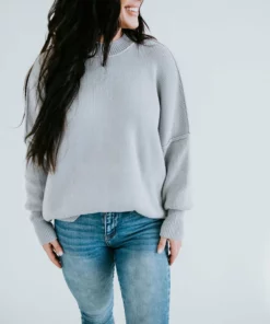 Lauriebelles Roslyn Mock Neck Sweater By Chelsea DeBoer