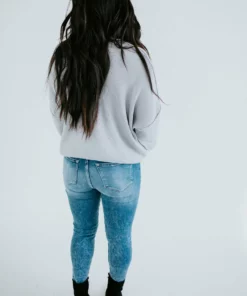 Lauriebelles Roslyn Mock Neck Sweater By Chelsea DeBoer