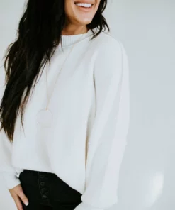 Lauriebelles Roslyn Mock Neck Sweater By Chelsea DeBoer