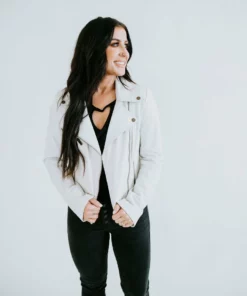 Lauriebelles Waverly Leather Jacket By Chelsea DeBoer