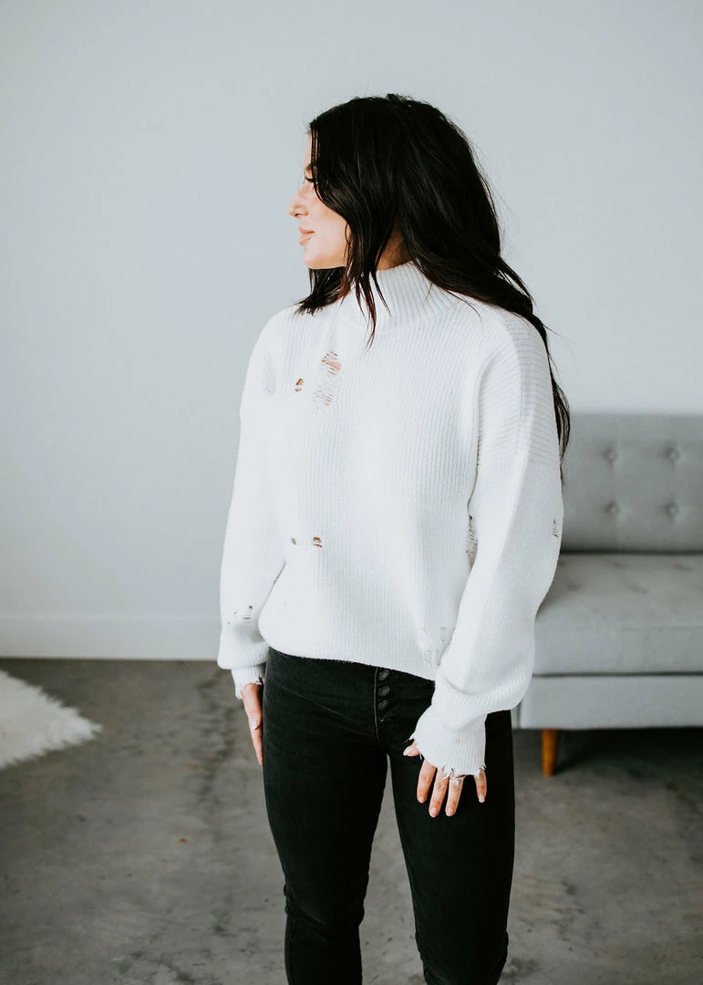 Lauriebelles Lily & Lottie Ettie Distressed Sweater By Chelsea DeBoer 41 Lauriebelles Lily & Lottie Ettie Distressed Sweater By Chelsea DeBoer