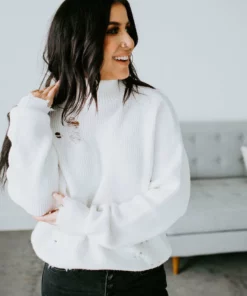 Lauriebelles Lily & Lottie Ettie Distressed Sweater By Chelsea DeBoer 87 Lauriebelles Lily & Lottie Ettie Distressed Sweater By Chelsea DeBoer