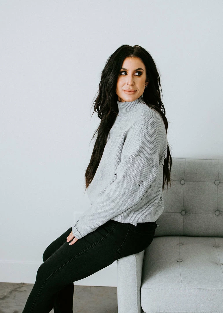 Lauriebelles Lily & Lottie Ettie Distressed Sweater By Chelsea DeBoer 14 Lauriebelles Lily & Lottie Ettie Distressed Sweater By Chelsea DeBoer