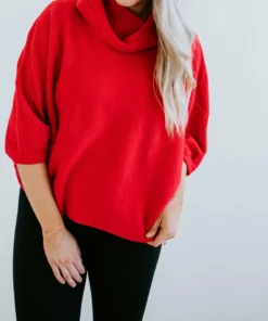 Trend Notes Brecken Cowl Neck Sweater Tops