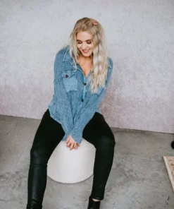 Bucketlist Avani Vintage Wash Shacket