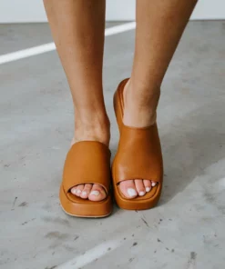 Lauriebelles Shoes Mila Platform Slide Sandal