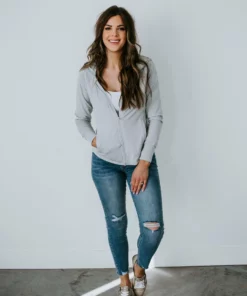 Thread & Supply Tops Mariya Zip Hoodie