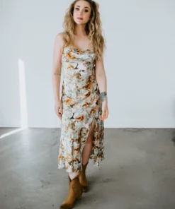 By Together Just A Crush Slip Dress