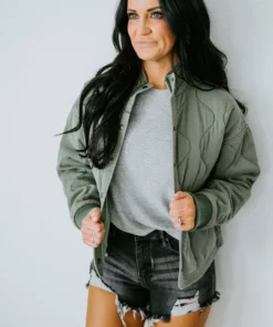 Lauriebelles Crue Quilted Jacket By Lily & Lottie