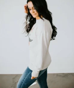 Pink Nabi Rock 'N Roll Graphic Pullover Curvy 12 Pink Nabi Rock 'N Roll Graphic Pullover Curvy