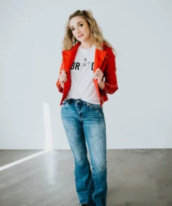 Melody Outerwear Scarlett Moto Jacket