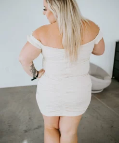 Curve Market Curvy Love You Ruched Dress