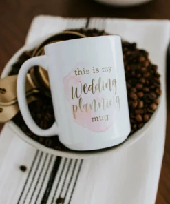Faire Wedding Planning Mug